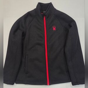 Spyder Black and Red Performance Jacket